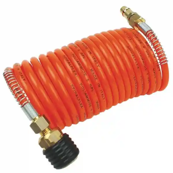 Furtun aer comprimat spiralat Mannesmann 1546, 7.5 m, 5 mm Promoție