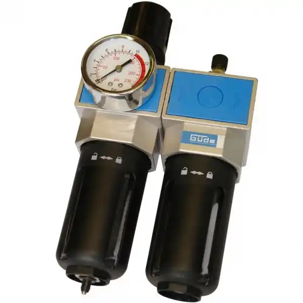 Filtru - Regulator - Uleitoare Gude 41079, 1/2(N)PT, 0-10 bari Ofertă specială