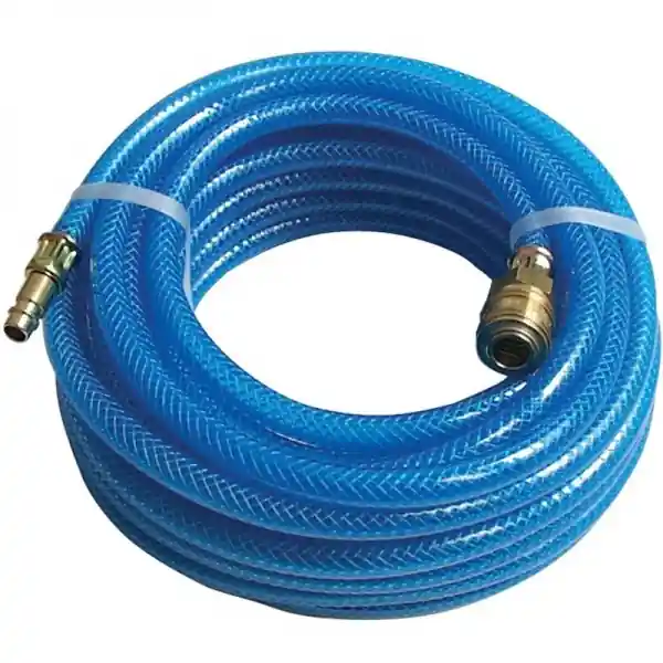 Furtun aer comprimat din PVC cu insertie textila Gude 41404, 10 m, 6 mm Preț promoțional