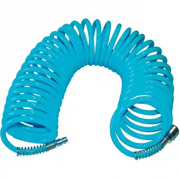 Ieftin Furtun aer comprimat spiralat Gude 41401, 10 m, 5 mm