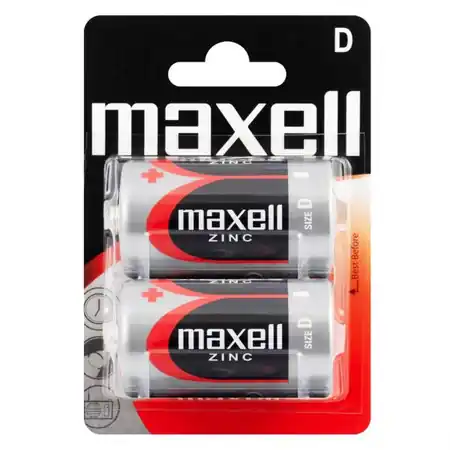 Baterii D R20, blister 2 Buc. Maxell Zinc Maxell Preț mic