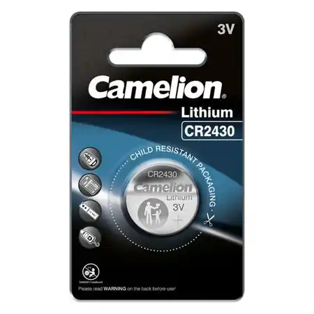 Transport gratuit Baterie litiu 3V CR2430 270mAh, Camelion Camelion