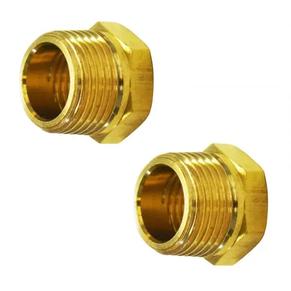 Set reductori de la 1/2" la 1/4" Gude 41052, Ø15 mm, 2 bucati Popular