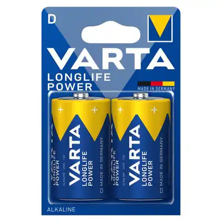 Reducere de preț Baterii D R20, blister 2 Buc. Varta Varta