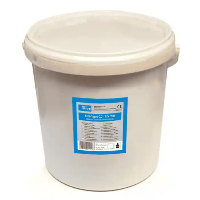 Material pentru sablare 15 kg Gude 40008, 0.2-0.5 mm Nu rata
