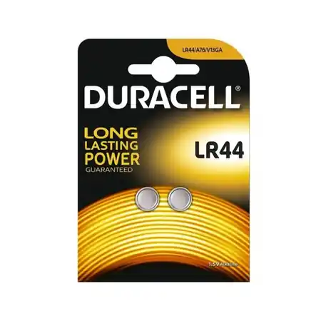 Baterii ceas alcaline AG13 LR44 A76, 2 Buc. Duracell Duracell Expediere rapidă