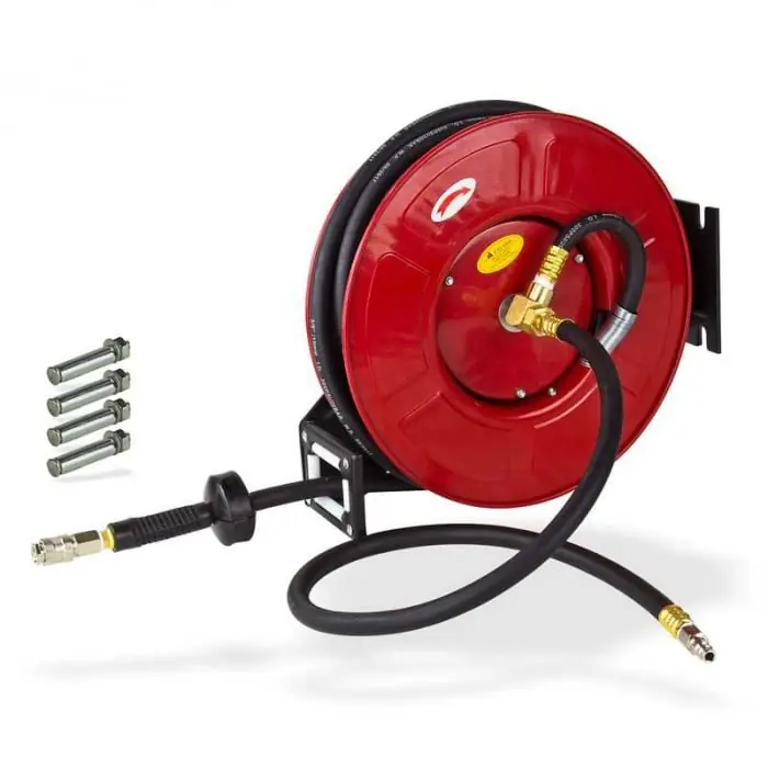 Tambur automat de perete cu furtun de aer DST 15 S Dema 54004, 15 m Plată sigură