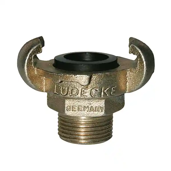 Cupla rapida cu gheare si filet exterior Ludecke KASS10, G1", Ø25 mm Livrare rapidă