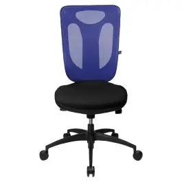 Reducere extra Topstar - Scaun pivotant de birou NetPro 100, albastru [NN100T208]