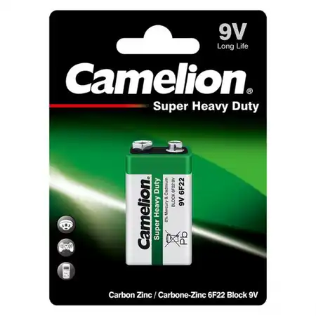 Transport gratuit Baterie 9V 6LR61 6F22, Camelion Heavy Duty Camelion