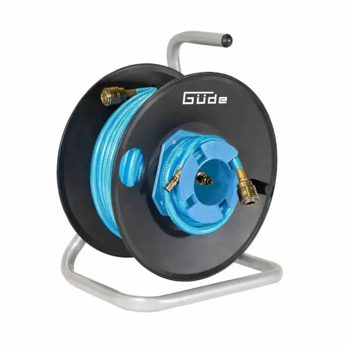 Furtun aer comprimat cu tambur Gude 02884, 20 m Expediere rapidă