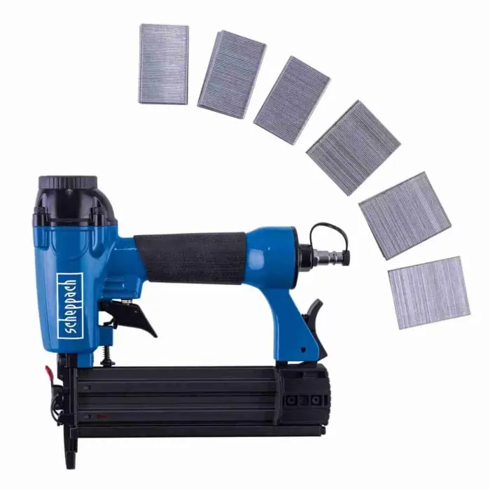 Retur ușor Pistol cuie aer comprimat ANS15-50 Scheppach 7906100744, 8.3 bari, 15-50 / 16-40 mm