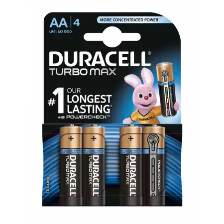 Super ofertă Baterii AA R6, blister 4 Buc. Duracell Optimum Duracell