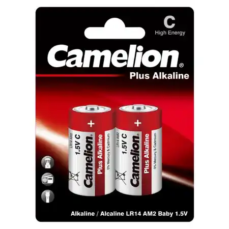 Baterii C R14, blister 2 Buc. Camelion PLUS Camelion Ofertă exclusivă