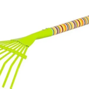 Greblă Strend Pro, pentru gazon, pentru copii, lemn + oțel, 74 cm Chilipir