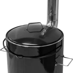 Reducere Set fierbător Strend Pro, complet, 14 litri, emailat, cu polonic, capac și oală de fierbere