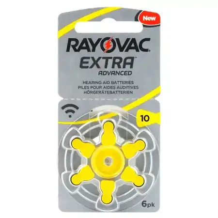 Baterii aparat auditiv Zinc-Aer 10 PR71, 6 Buc. Rayovac Rayovac Reducere de preț