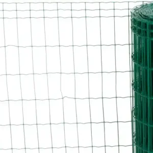 Plasă EUROPLAST 1, 1800/100x50/2,20 mm, verde, RAL 6005,, Zn+PVC, gard, pachet de 10 m Discount