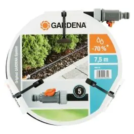 Furtun de picurare 1968-20, 7.5 m, pentru randuri de plante, GARDENA Ofertă limitată
