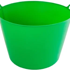 Coș / recipient din plastic 42l verde FLEXI Plată securizată