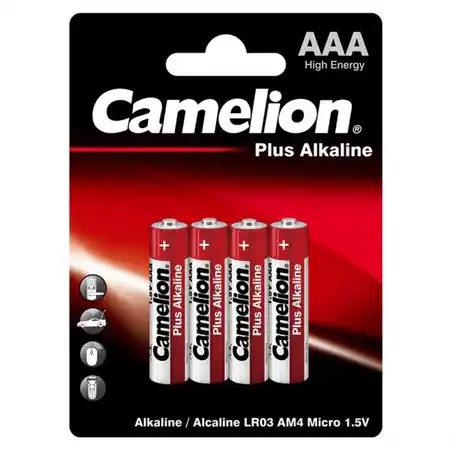 Baterii AAA R3, blister 4 Buc. Camelion PLUS Camelion Preț promoțional