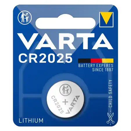 Baterie litiu 3V CR2025 170mAh, Varta Varta Preț promoțional