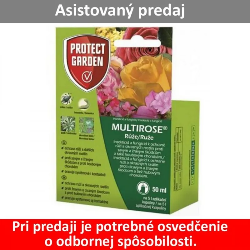 Ofertă Multirose 50ml/10K pentru trandafiri și plante ornamentale SBM