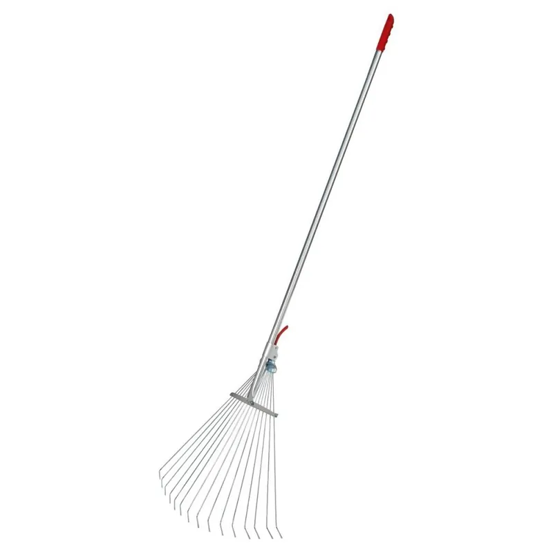 Livrare rapidă Greblă metalică suedeză reglabilă cu mâner