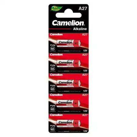 Reducere Baterie 12V 27A V27GA A27, blister 5 Buc. Camelion Camelion