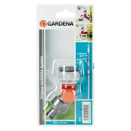 Conector de robinet unghiular 2999-20, pentru filet G1" si G3/4", in ambalaj SB, GARDENA Comandă acum