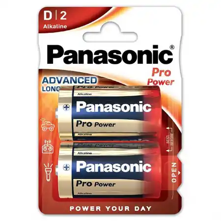 Baterii D R20, blister 2 Buc. Panasonic PRO Panasonic Reduceri