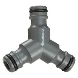 Ofertă limitată Conector de sistem cu 3 iesiri in forma de Y 2934-50, furtun 19-13mm, GARDENA