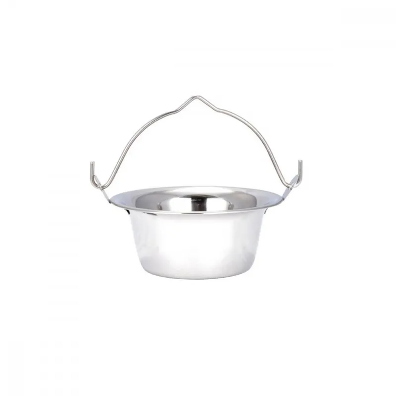Căldare din oțel inoxidabil pentru bușteni 0,8L 16cm Retur ușor