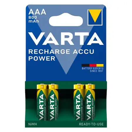 Varta Acumulatori 800mAh Preincarcati 1.2V Ni-MH AAA R3 B4 Varta Ultima șansă