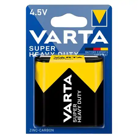 Baterie 4.5V 3R12, Varta Super Heavy Duty Varta Ofertă exclusivă