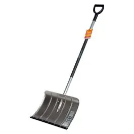 Lopata de zapada din aluminiu, cu maner in D + margine in soapta Reducere