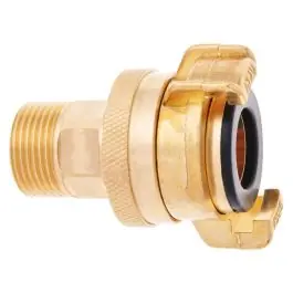 Plată sigură Piesa filetata GEKA plus SH, cu filet exterior, 1", NW 20 mm, max. 50 bar, din alama, GEKA