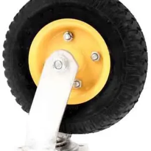 Livrare rapidă Roată gonflabilă cu rulmenți pentru cărucioare, diametru 210 mm, lățime 57 mm, pivotantă, XL-TOOLS