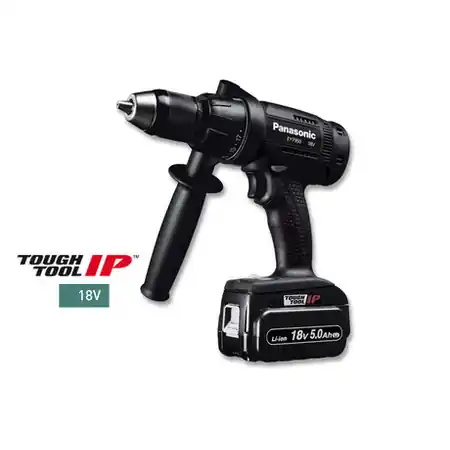 Preț promoțional MASINA DE INSURUBAT /GAURIT cu PERCUTIE PANASONIC 18V 5Ah «Cuplu maxim 57 Nm» Panasonic