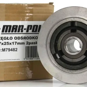 Promoție Ambreiaj centrifugal pentru motor, diametru 147 mm, arbore 25 mm, 2 scripeți, MAR-POL