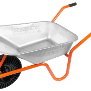 Strend Pro Premium Fortis BLACK, Zn, roată bantam SR, 100 litri, max. 160 kg (demontat) Doar azi