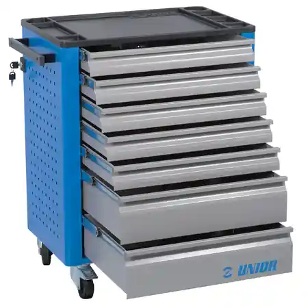 Calitate înaltă Carucior de scule "EUROSTYLE" 770mm, 448mm, 895mm, 700mm, 768mm, 53000g UNIOR