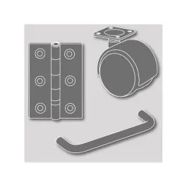 HALEMEIER - Profil pentru banda LED, tip D2, aluminiu, 3m, cu profil de acoperire transparent translucid [5587002] Preț redus