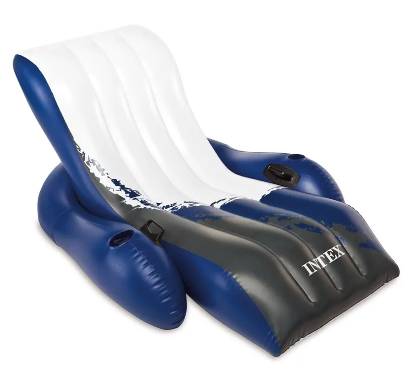 Cel mai vândut Scaun gonflabil cu apă și saltea 2in1 180x135cm INTEX 58868EU