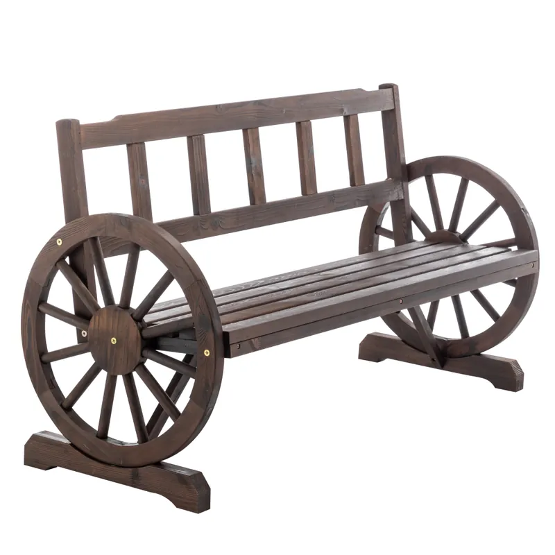 Bancă de grădină, maro, SABA TYP 2 Ofertă