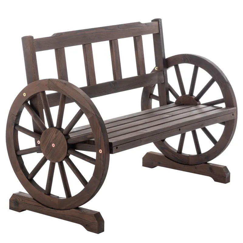 Bancă de gradină, maro, SABA TYP 1 Preț promoțional