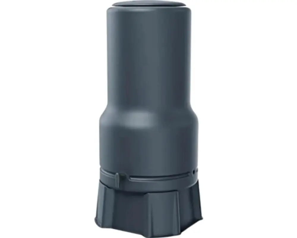 Butoi pentru apă de ploaie AQUABELL 200L, cu bază, antracit Popular