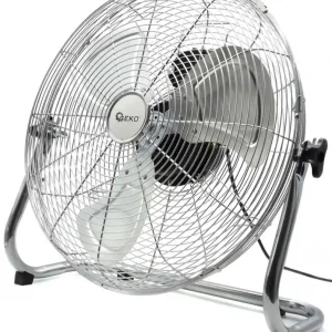 Ventilator de podea din oțel inoxidabil 45 cm, GEKO Premium