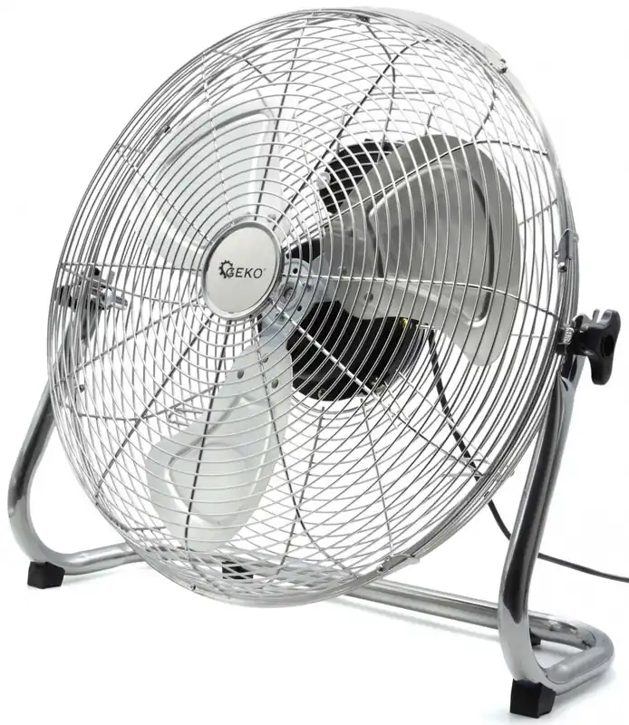 Ventilator de podea din oțel inoxidabil 45 cm, GEKO Premium