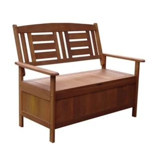 Comandă acum Bancă din lemn DIANA 2 cu spațiu de depozitare